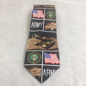 Men’s Army Novelty Tie Steven Harris New